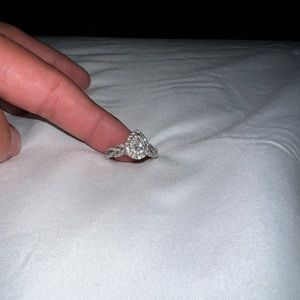 1.5 carat diamond ring.
